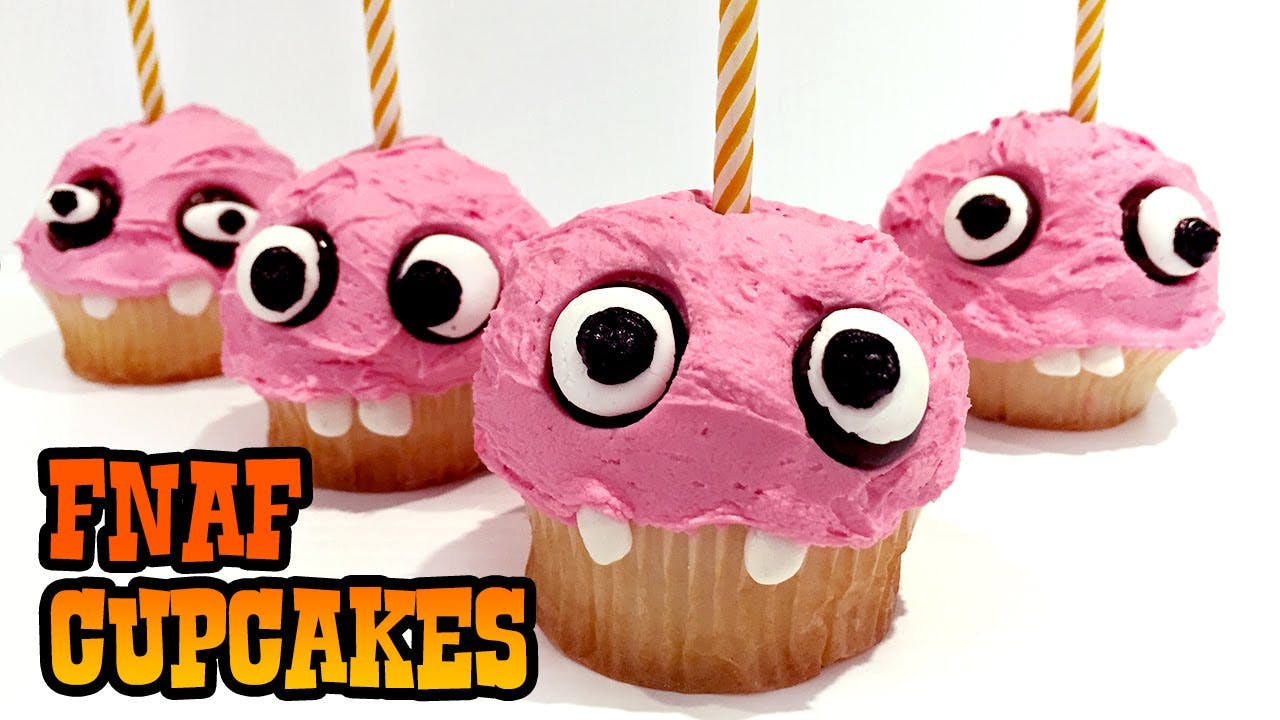 How To Make Fnaf Cupcakes Epic Baking C4k Academy